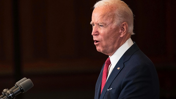 Joe Biden, der designierte Präsidentschaftskandidat der Demokraten: 